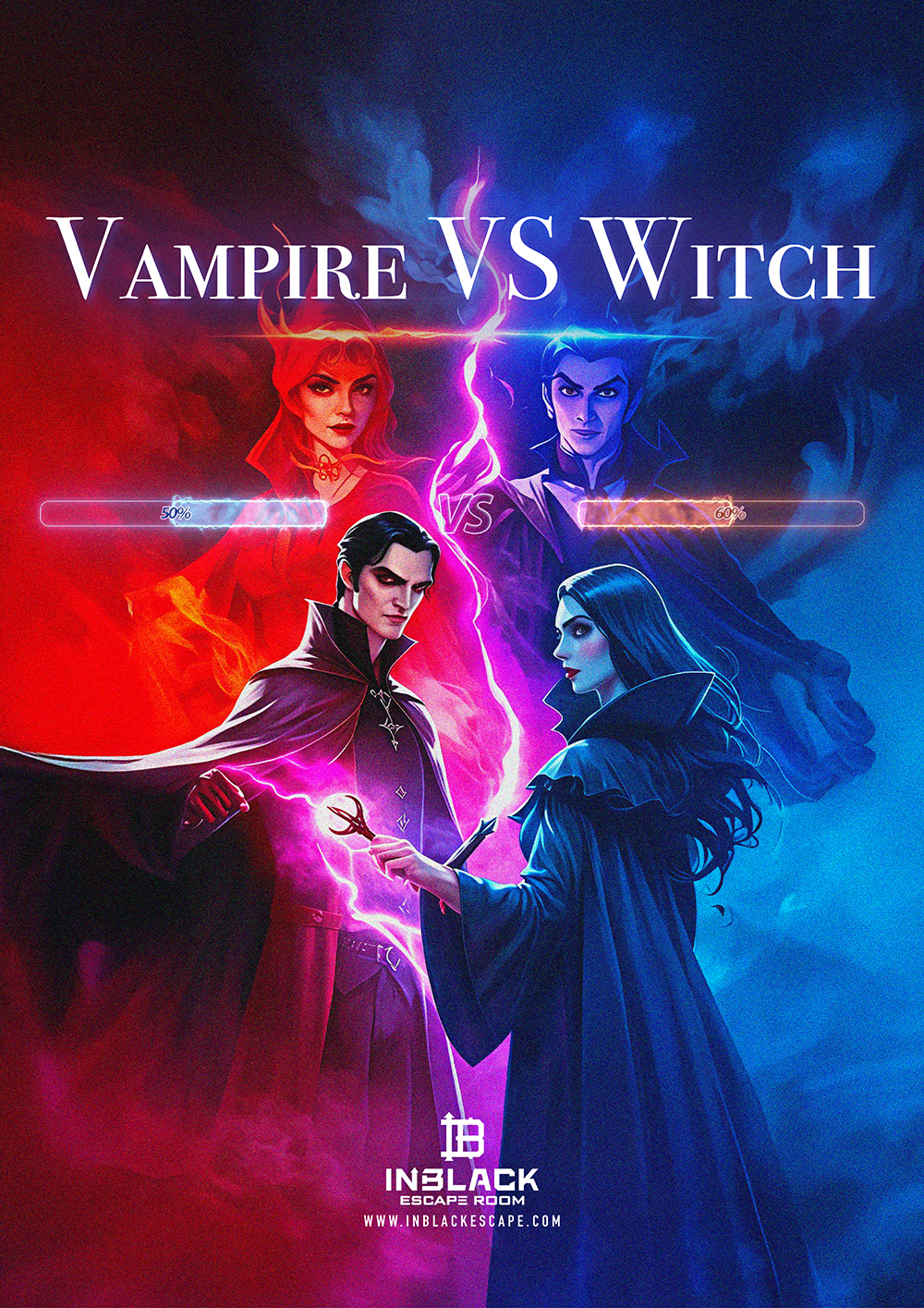 escape room game - VAMPIRE VS. WITCH (G)