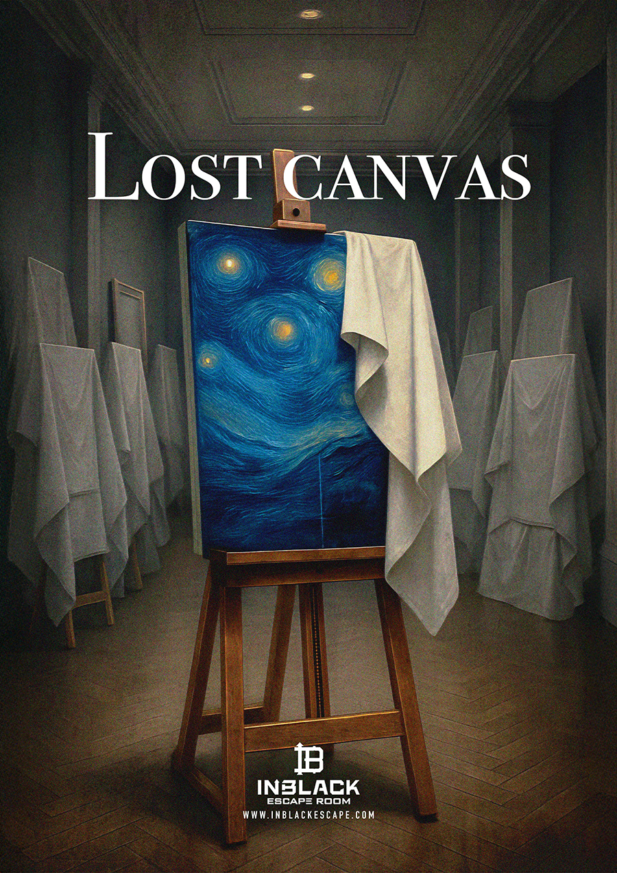 escape room game - LOST CANVAS (PG)