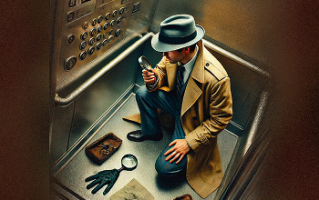 escape room game - INBLACK DETECTIVE (G)