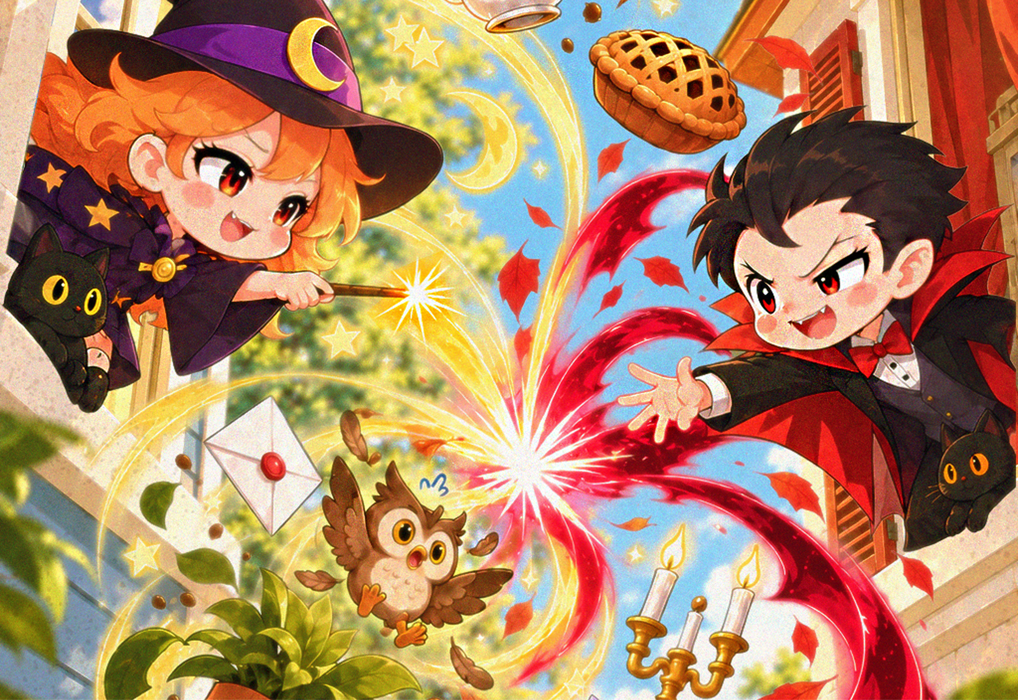 escape room game - VAMPIRE VS. WITCH (G)