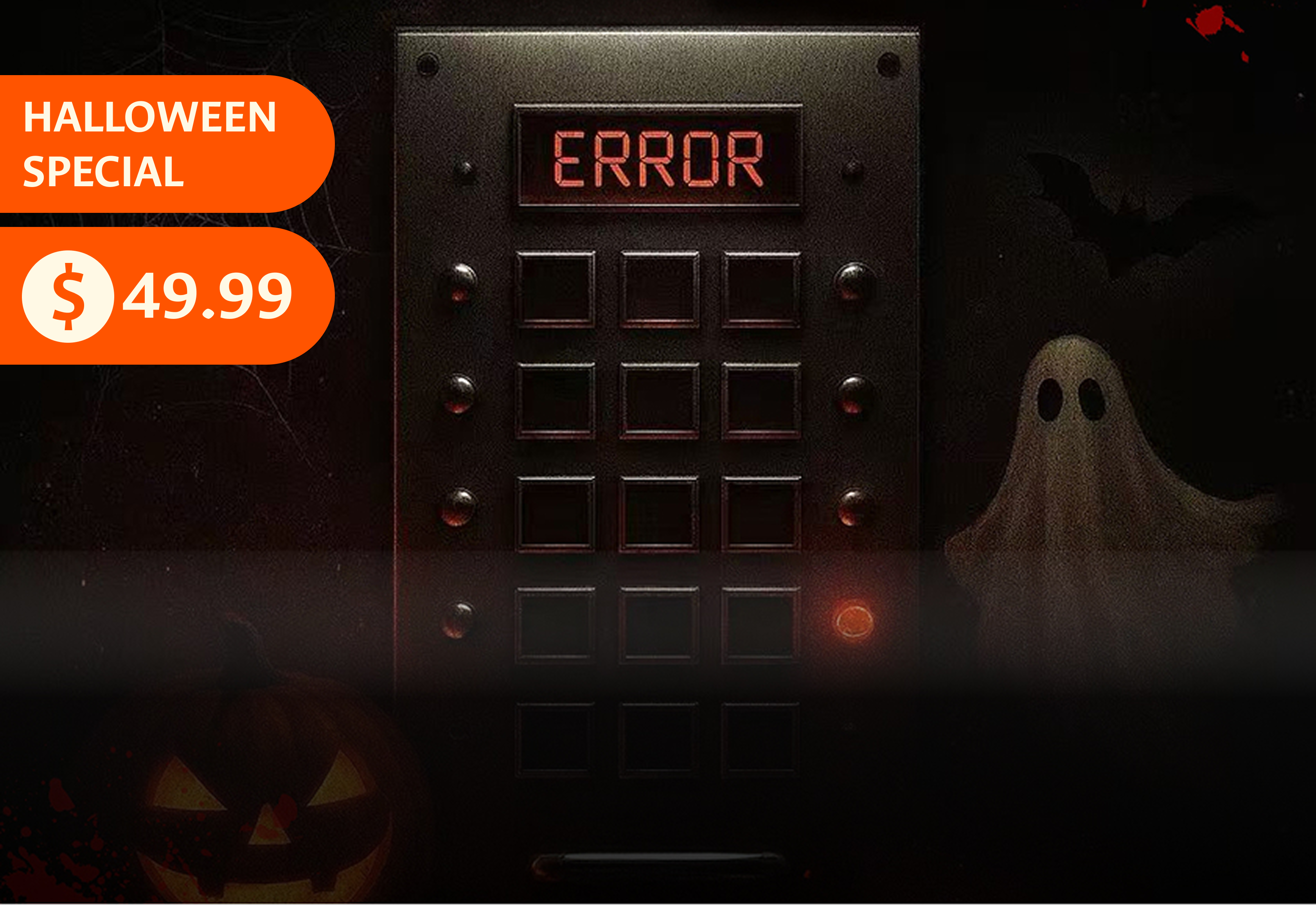escape room game - THE 4TH FLOOR (Halloween Special)